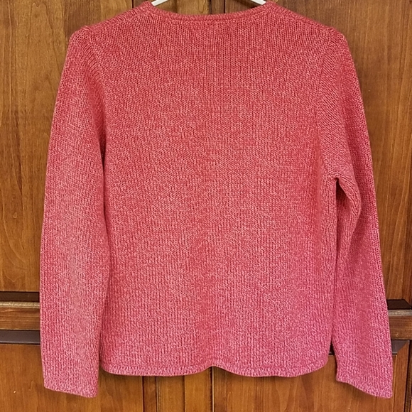 L.L.Bean Sweater - Pink Cardigan - Picture 5 of 7